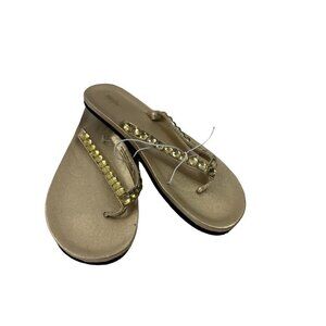 Mossimo Women's Gold Sandals